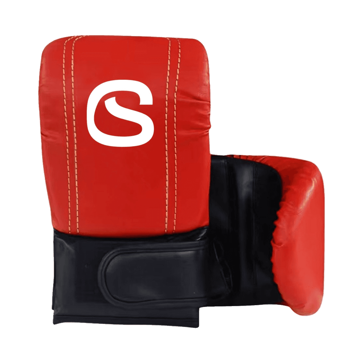 Red & black bag gloves, ART 0203