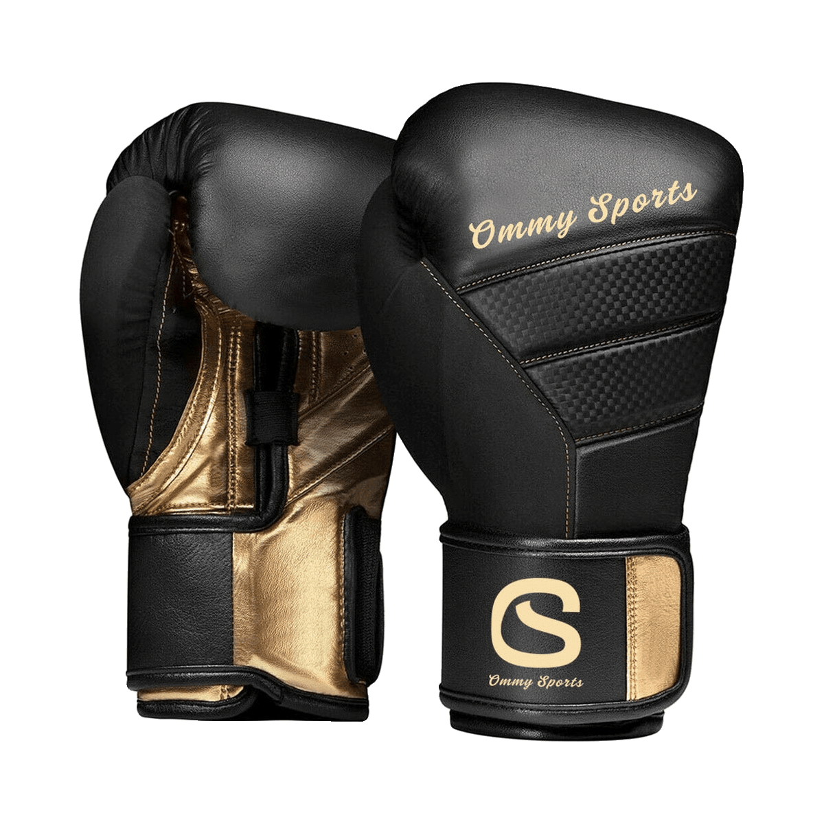Black & gold gloves, Boxing Gloves, ART 0101