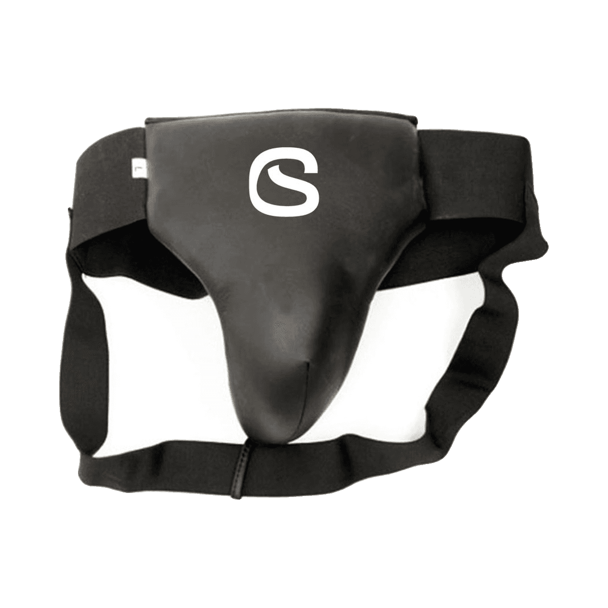 Black groin guard, ART 01102