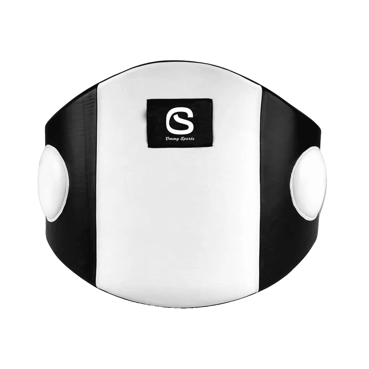 White & black belly pad, ART 0602