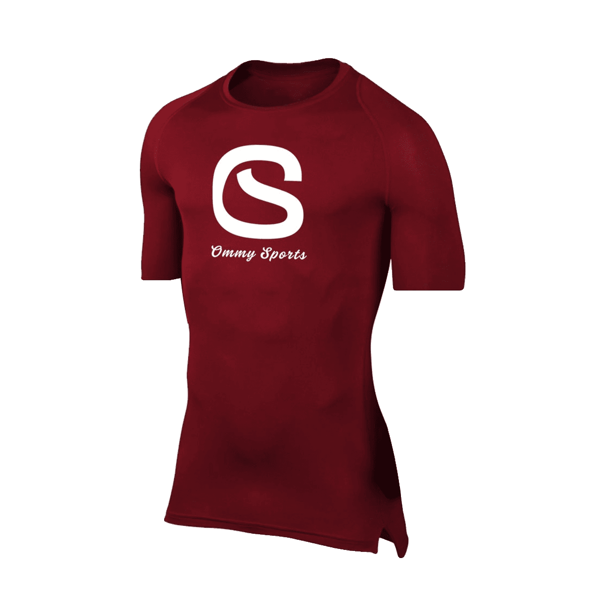 Maroon short-sleeve shirt, ART 0402
