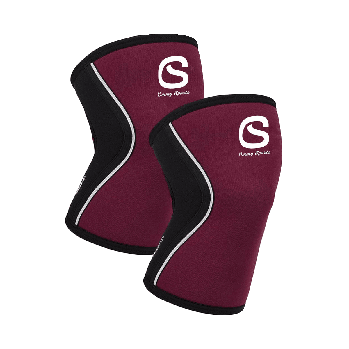 Maroon knee support, ART 1404