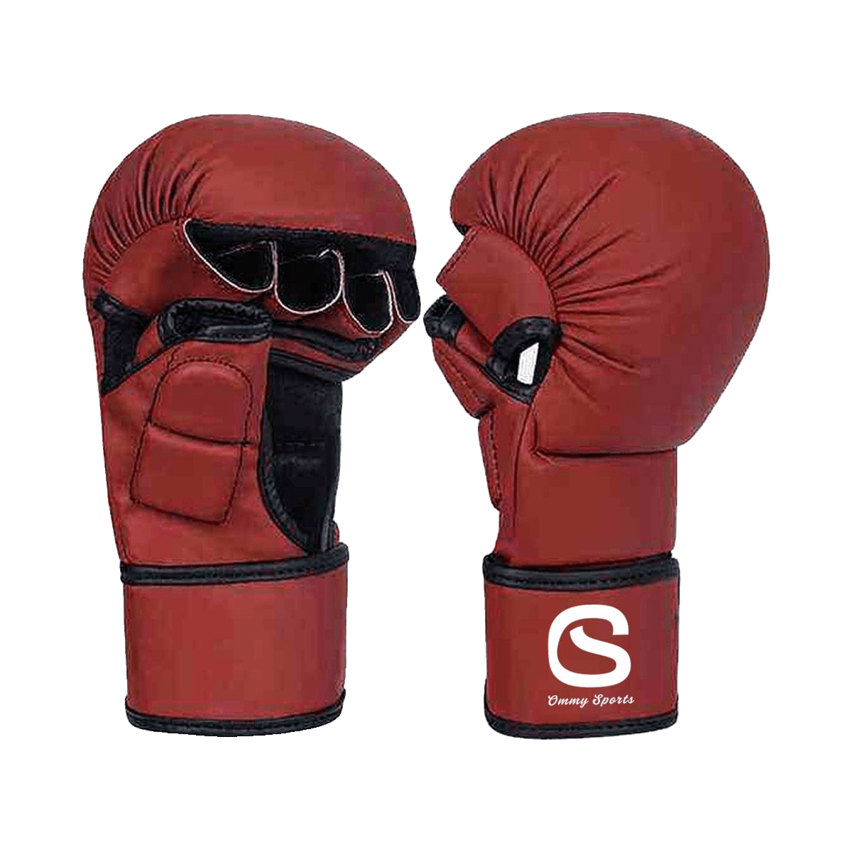 Maroon sparring gloves, ART 1704