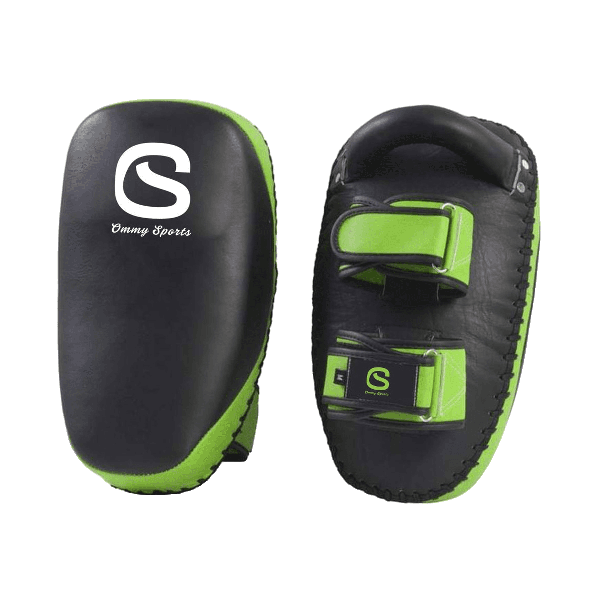 Black & green Thai pads, ART 0802
