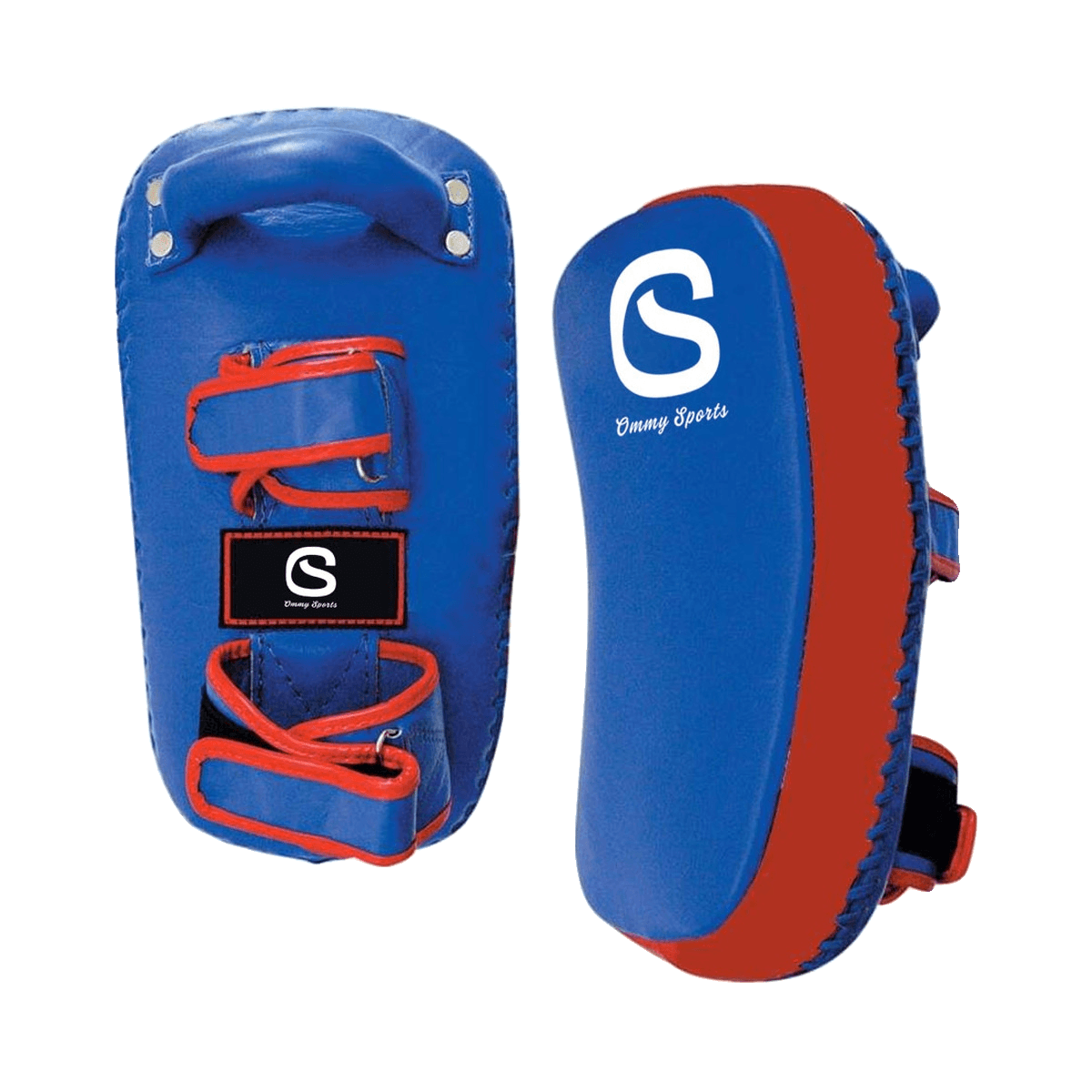 Blue & red Thai pads, ART 0804